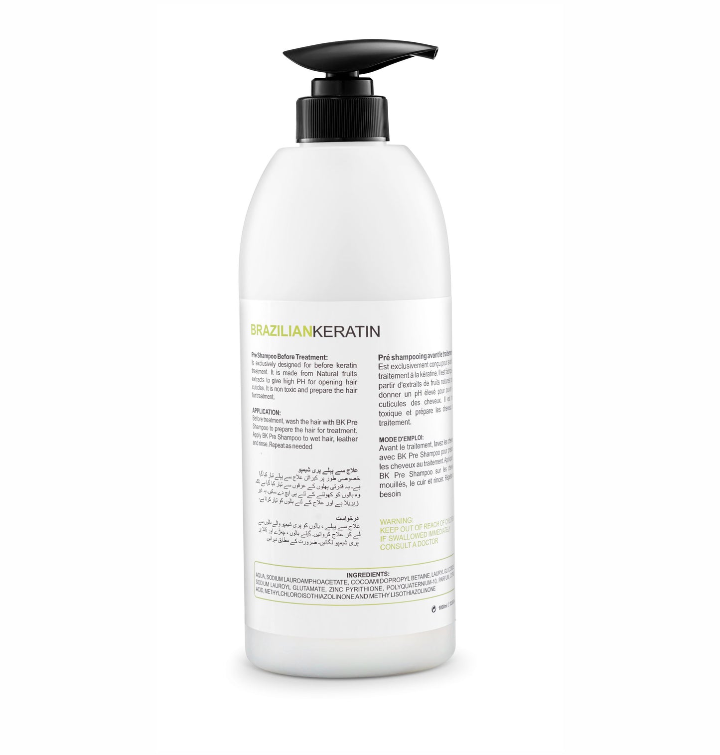 GLOBAL AMAZON SECRETS | Brazilian Keratin Pre Shampoo 1000 ml