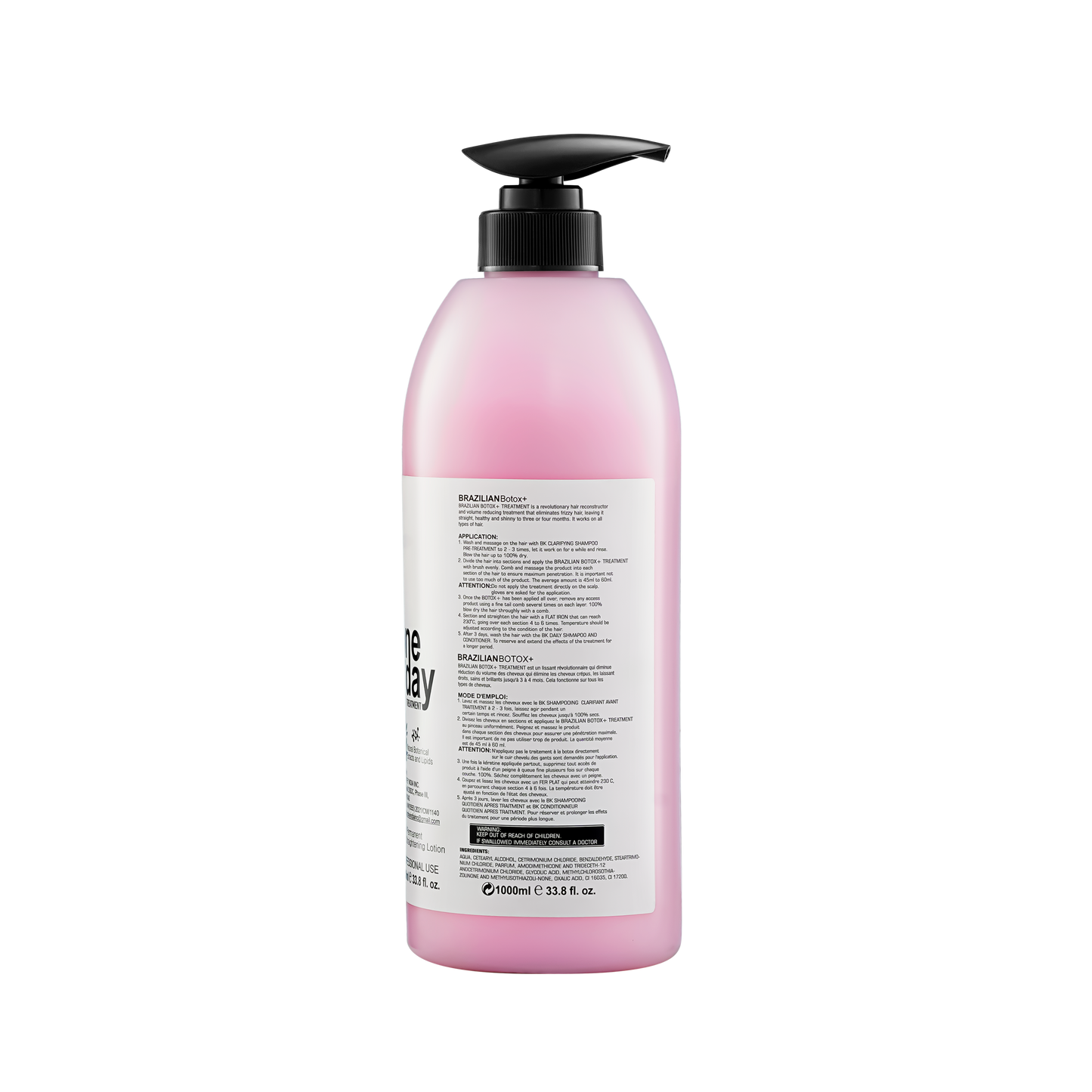 GLOBAL AMAZON SECRETS | Brazilian KeraBTX Treatment 1000 ml