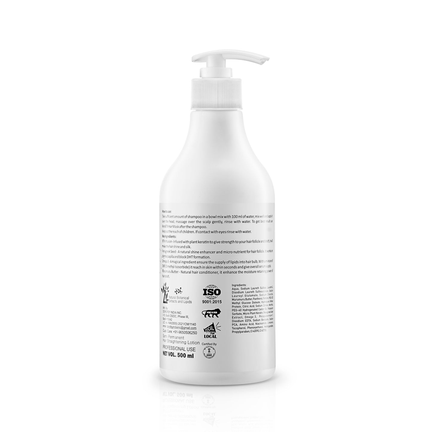 GLOBAL AMAZON SECRETS | KeraBTX Shampoo 500 ml