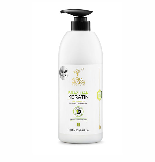 GLOBAL AMAZON SECRETS | Brazilian Keratin Pre Shampoo 1000 ml