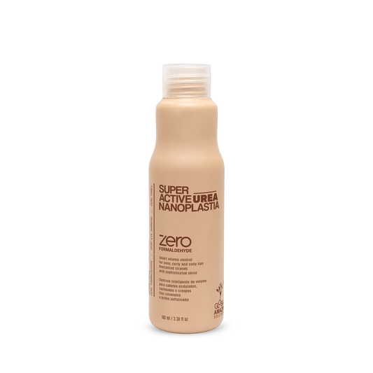 Super Active Urea Nanoplastia | Zero Formaldehyde Hair Smoothening Treatment | 100% Frizz Free | Brilliant Shine | 100 ml