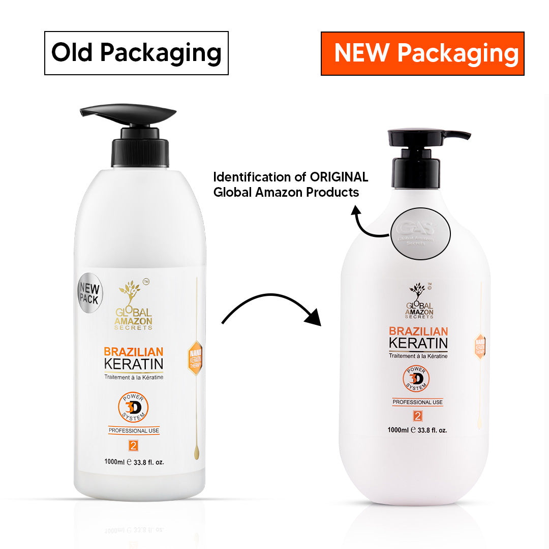 GLOBAL AMAZON SECRETS | Brazilian Keratin Treatment 1000 ml