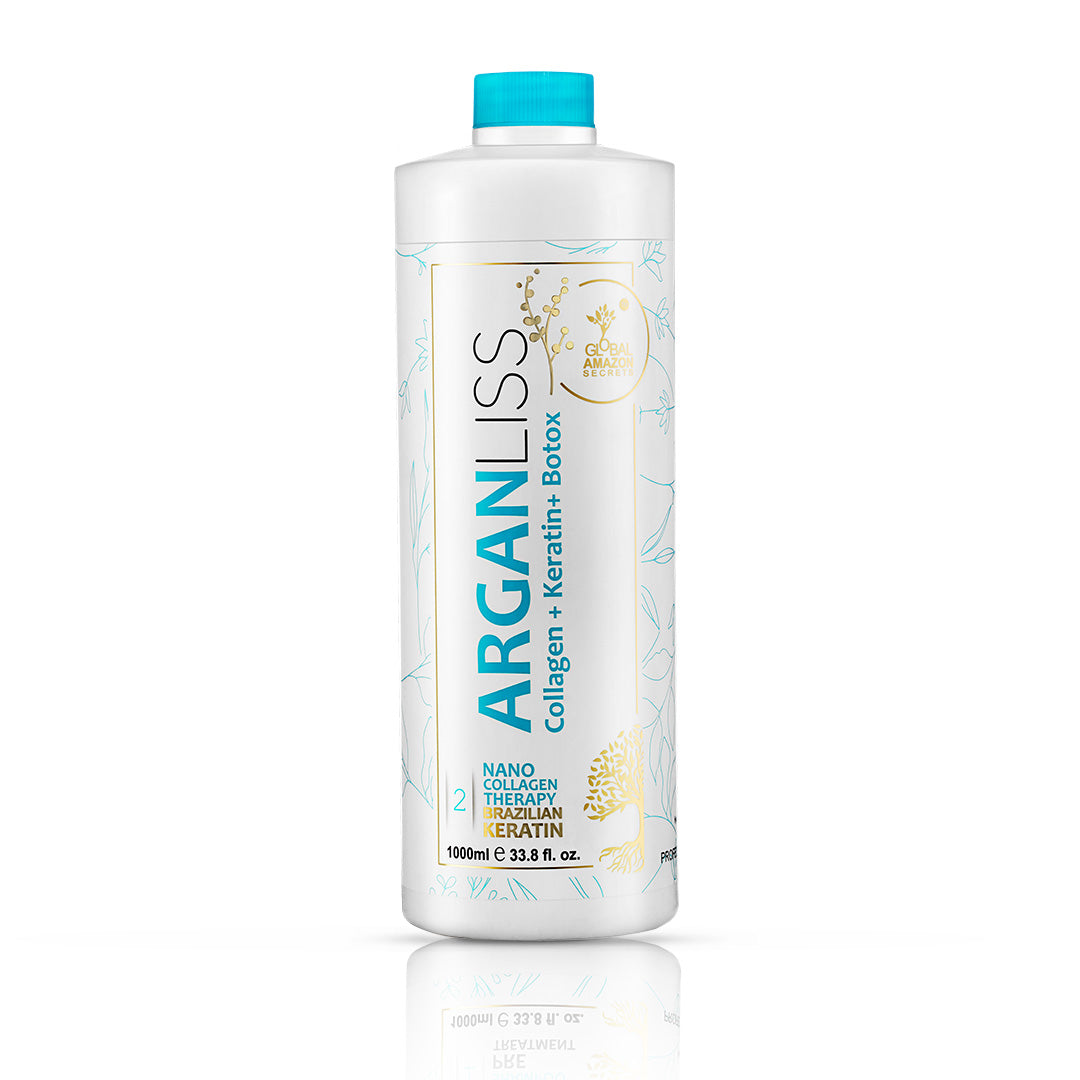 GLOBAL AMAZON SECRETS | Arganliss Nano Collagen Therapy Beazillian Keratin 1000 ml