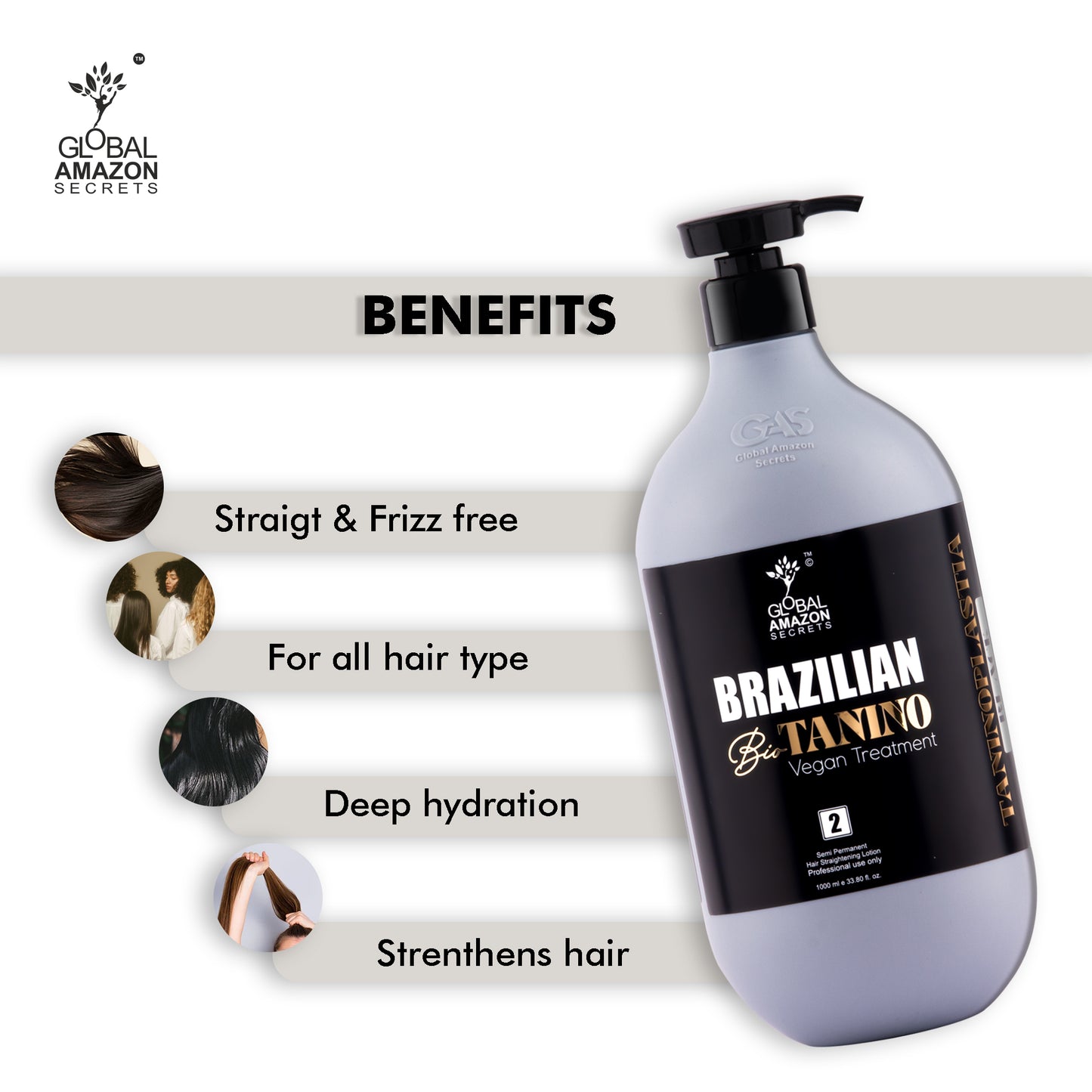Brazilian Black Biotanino Vegan Treatment
