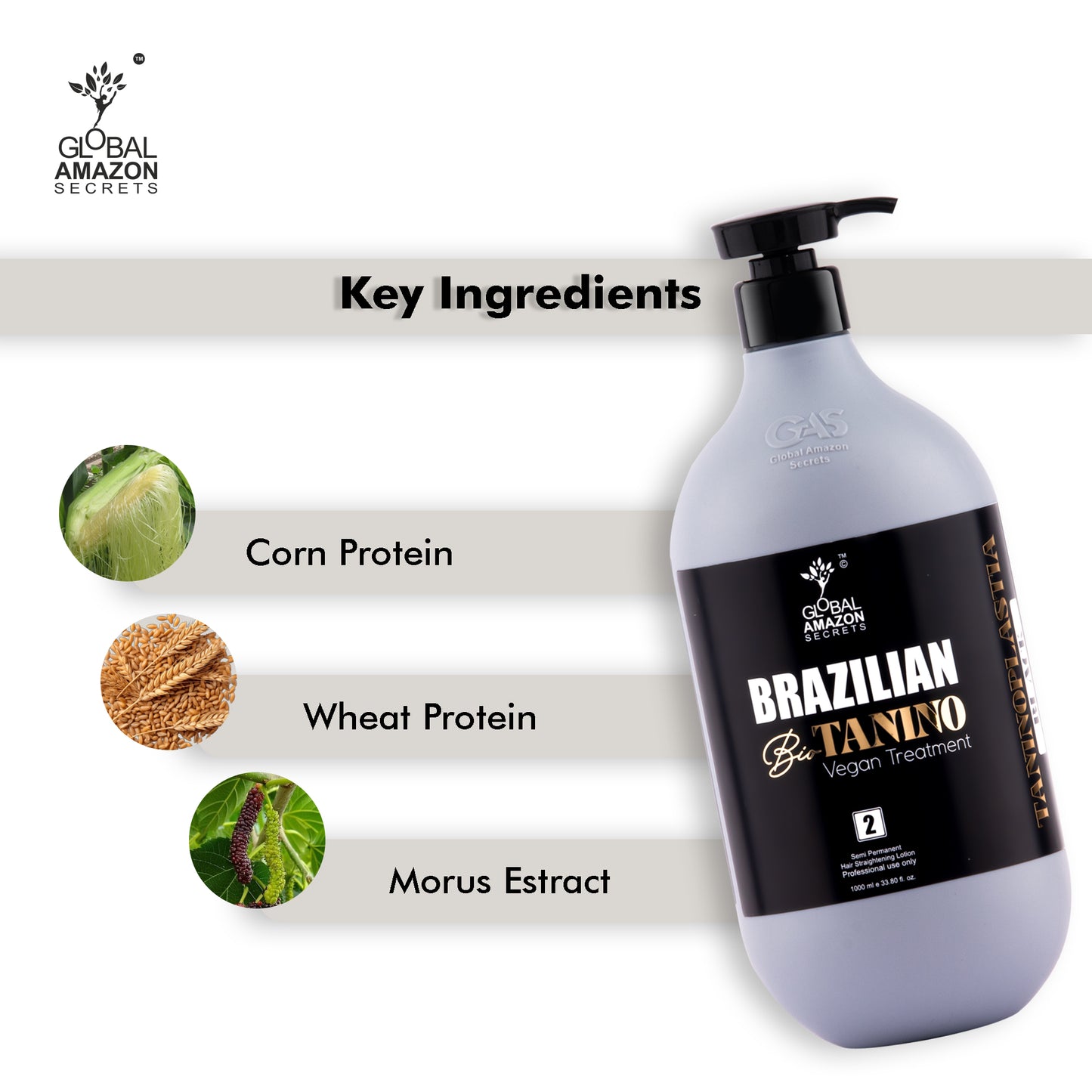 Brazilian Black Biotanino Vegan Treatment