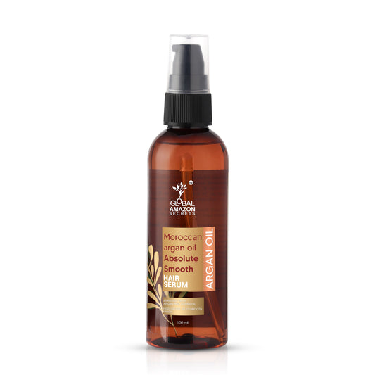 Global Amazon Secrets | Moroccan Argan oil Absolute Smooth Hair Serum 100ml