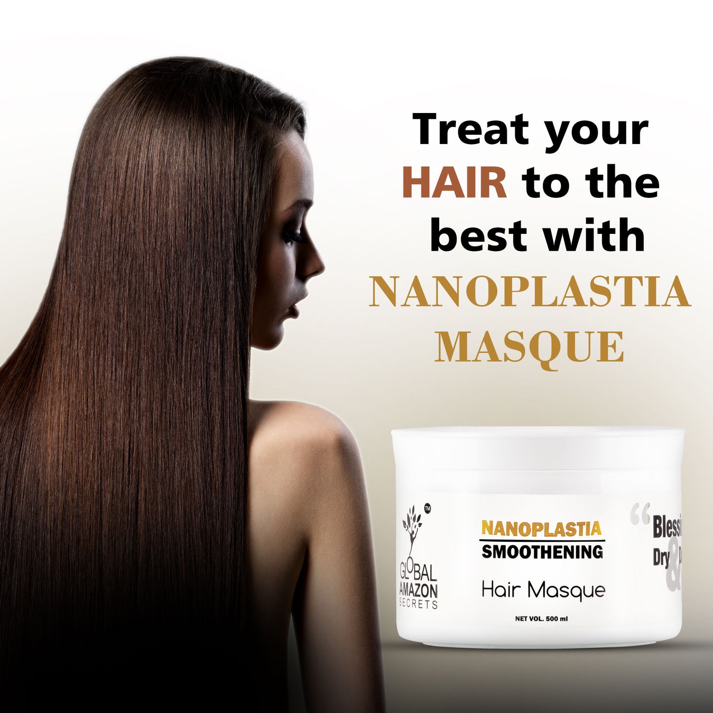 Global Amazon Secrets NANOPLASTIA SMOOTHENING | Hair Masque 500 ml