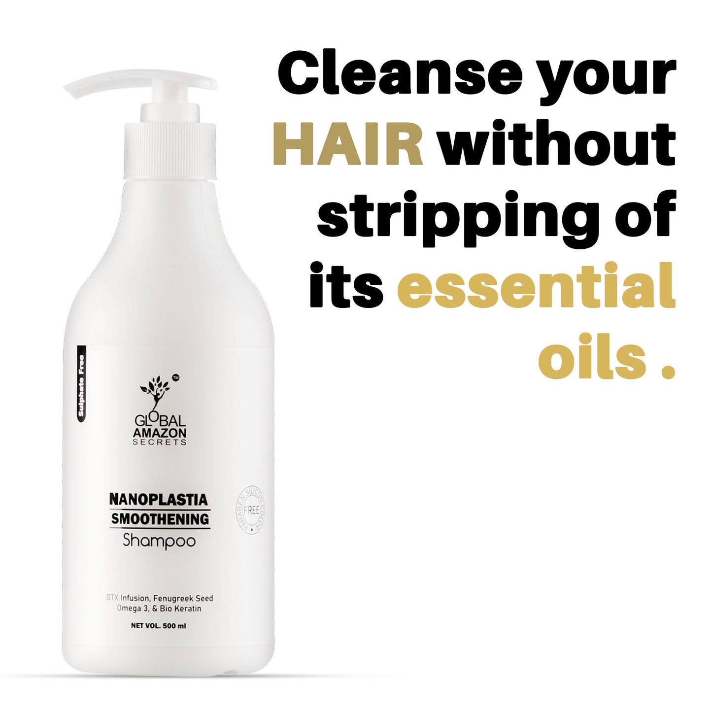 GLOBAL AMAZON SECRETS | Nanoplastia Shampoo 500 ml