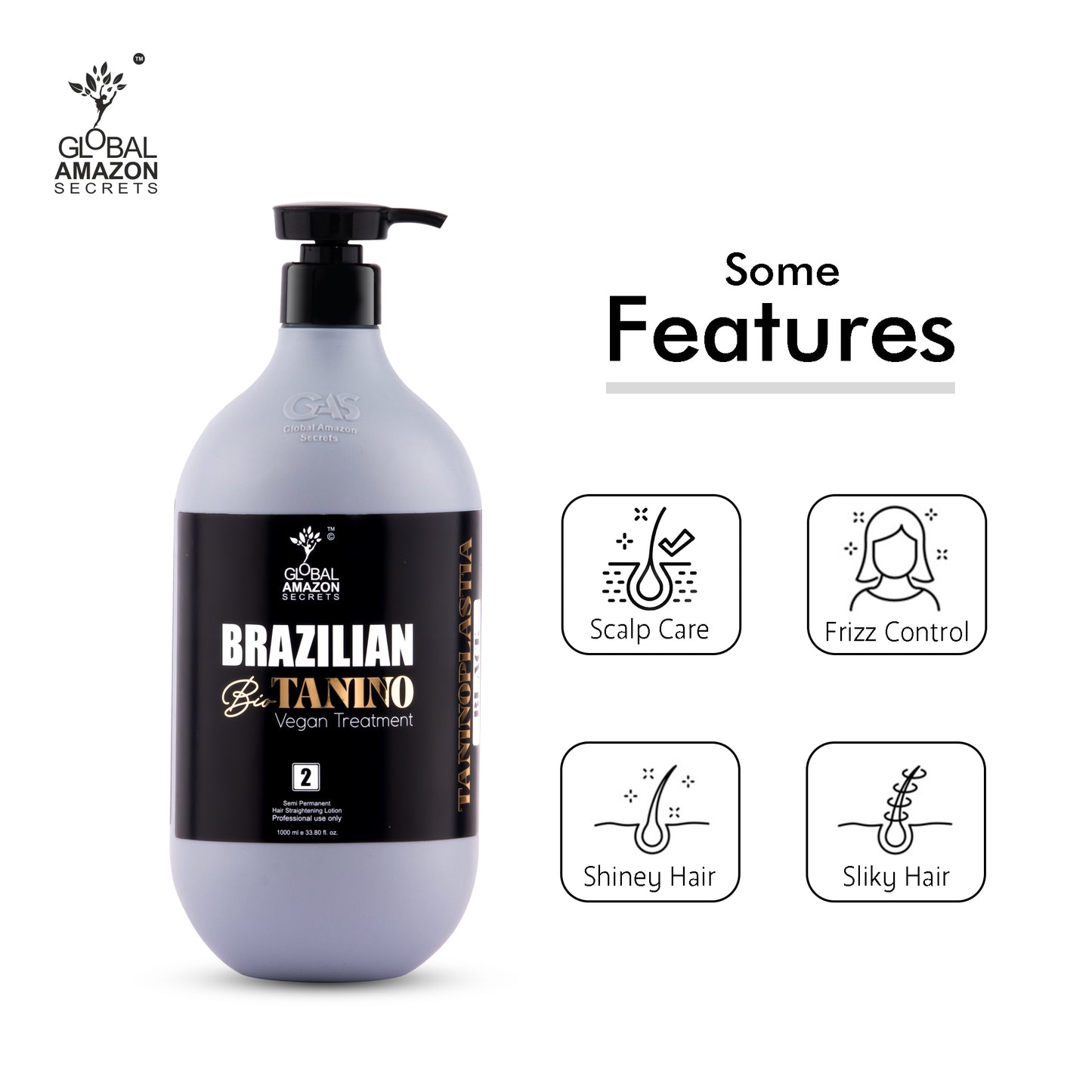 Brazilian Black Biotanino Vegan Treatment