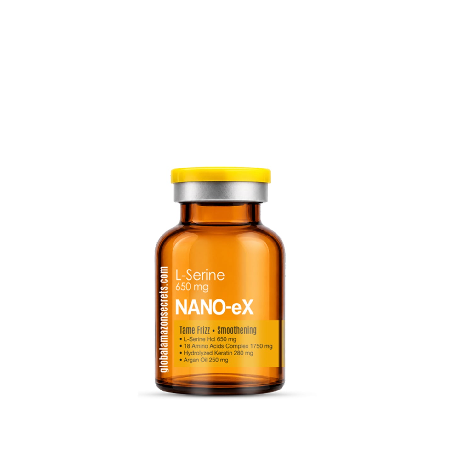Korean-Hair Nanoplastia NANO-eX | Professional Frizz-Taming & Smoothening Ampoule Set | 3 × 20 ml