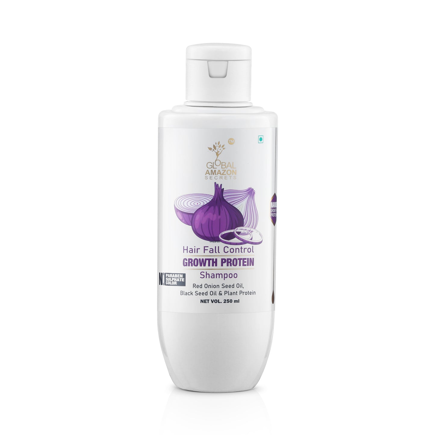 Global Amazon Secrets | Onion Oil | Shampoo 250 ml