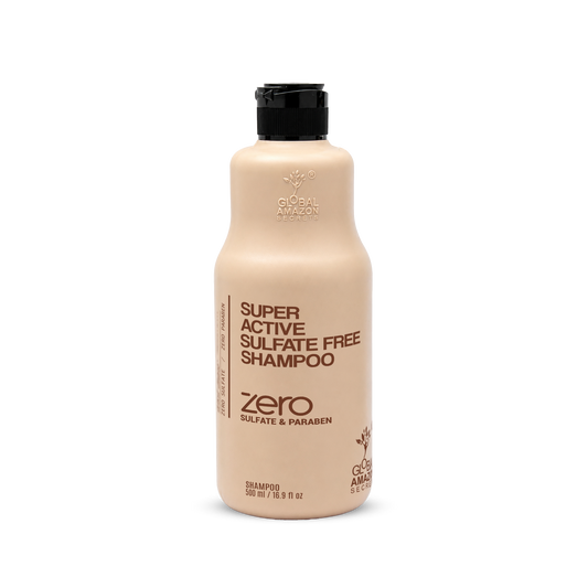 Super Active Sulfate Free Shampoo — Gentle Cleansing with Advanced Nanoplastia Technology | 500 ml