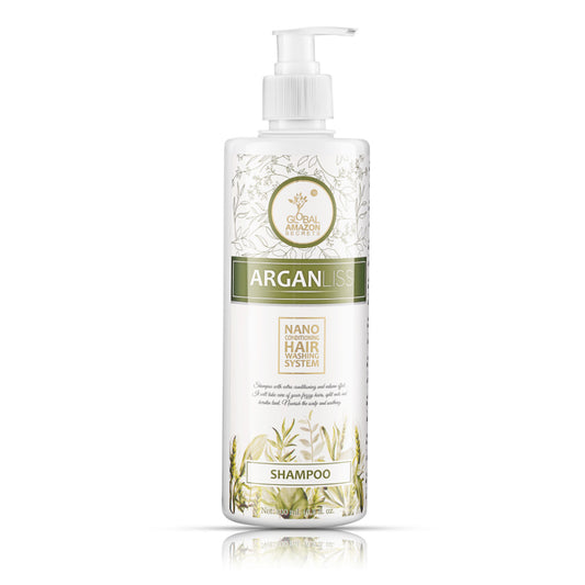 GLOBAL AMAZON SECRETS | Arganliss Nano Conditioning Hair Washing System Shampoo 500 ml